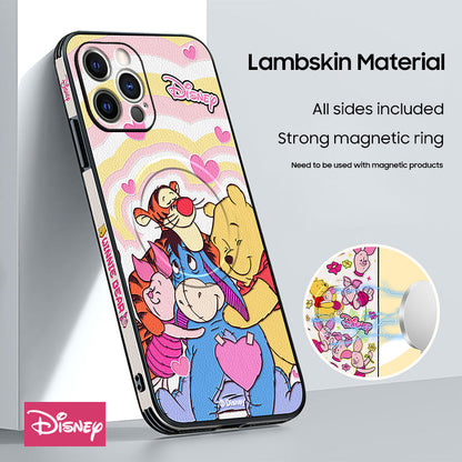 Disney-Inspired MagSafe iPhone Leather Case | Original Cartoon Design