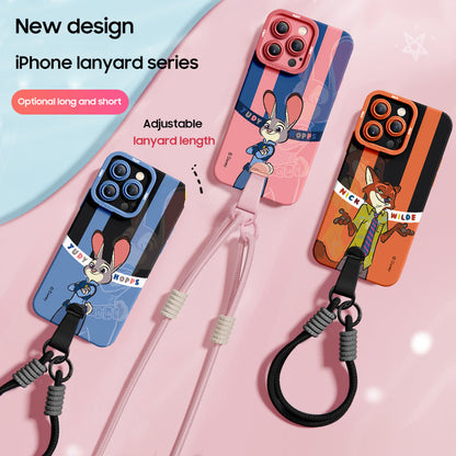 Zootopia-Inspired Silicone iPhone Case | Includes Free Wrist & Cross-Body Strap!