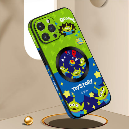 Disney-Inspired MagSafe iPhone Case | Premium Cartoon Leather Design