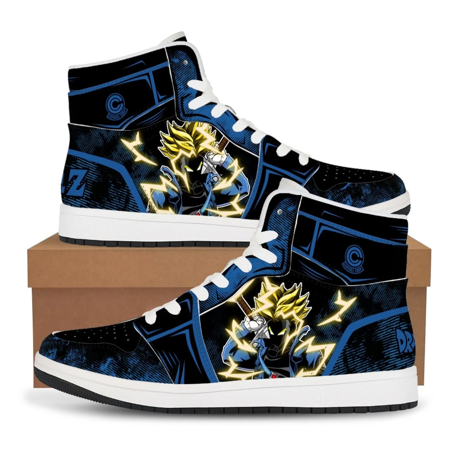 Super Saiyan Future Trunks High Tops – DBZ Edition