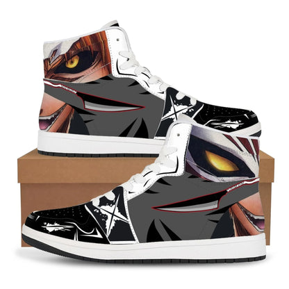 Kenpachi Zaraki High Top Sneakers - Bleach Edition