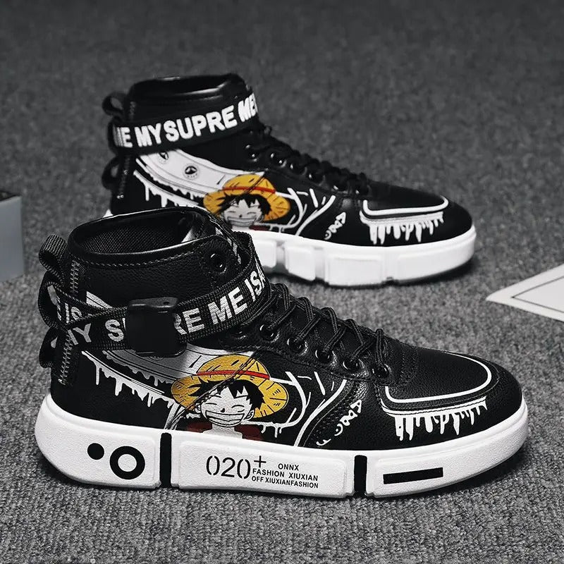 Luffy’s Adventure High Tops – Winter Edition