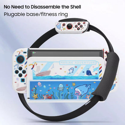 Nintendo Switch OLED Splatoon 3 Protective Case - Level Up Your Gaming Style!