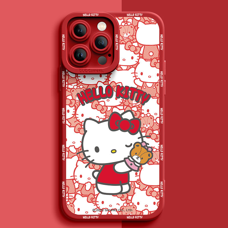 Adorable Sanrio Silicone iPhone Case - Perfect for Fans!