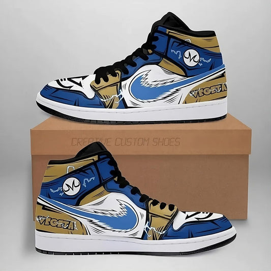 Majin Vegeta High Top Sneakers - Dragon Ball Z Edition