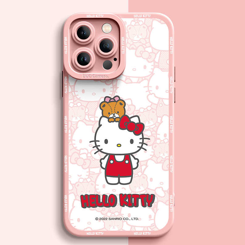 Adorable Sanrio Silicone iPhone Case - Perfect for Fans!