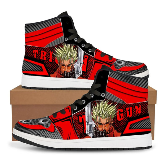 Vash the Stampede High Top Sneakers - Trigun Edition