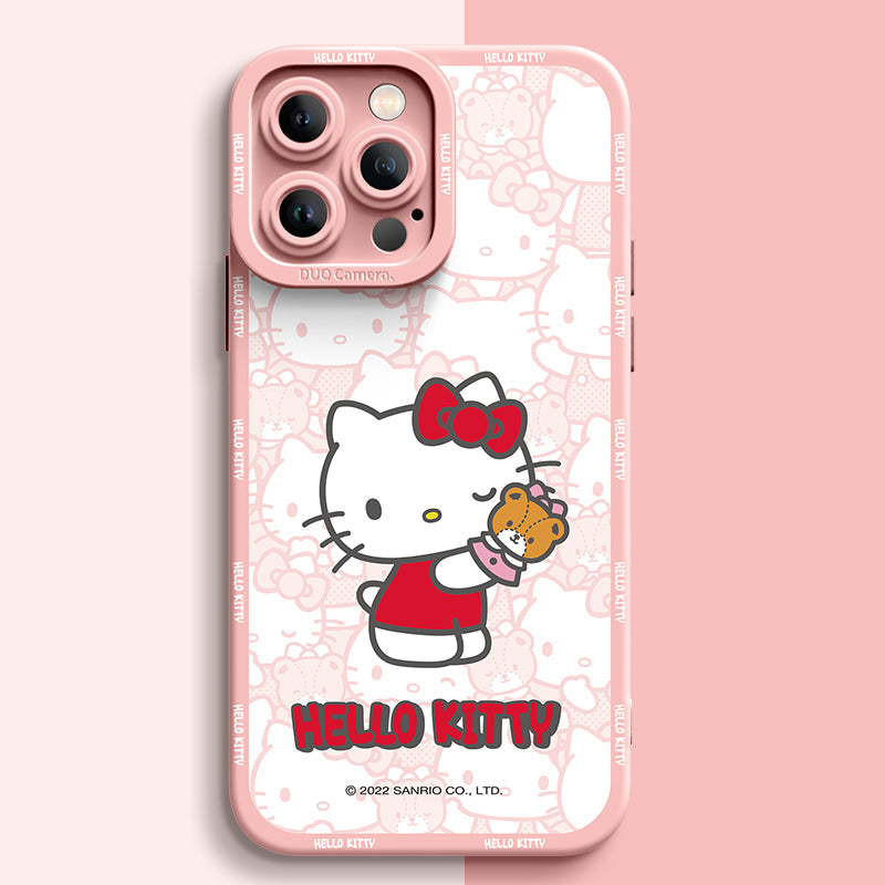 Adorable Sanrio Silicone iPhone Case - Perfect for Fans!