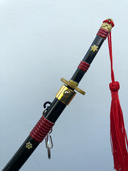 Sleek Black Enma Katana - A Stunning Masterpiece for Collectors