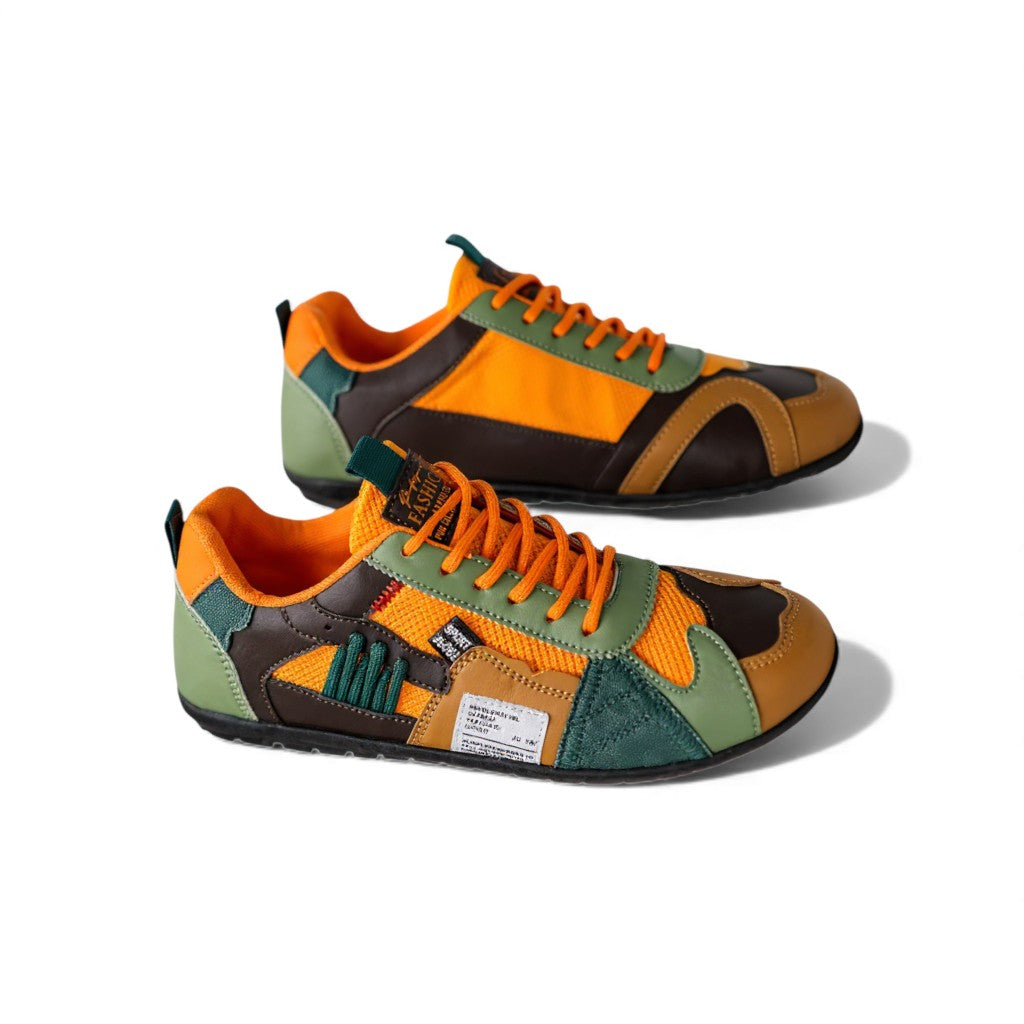 Stridez™ PatchTrail Urban Trek Sneaker – Multi-Color Outdoor Comfort