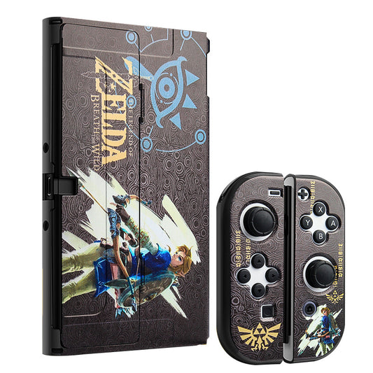 Zelda-Inspired Nintendo Switch OLED Protective Case - Game Theme Design