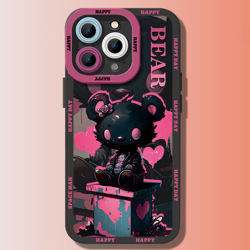 Vibrant Cartoon Art Phone Case for iPhone Series