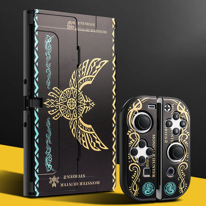 Vibrant Wings of Ruin Nintendo Switch OLED Protective Case – Game-Themed Elegance