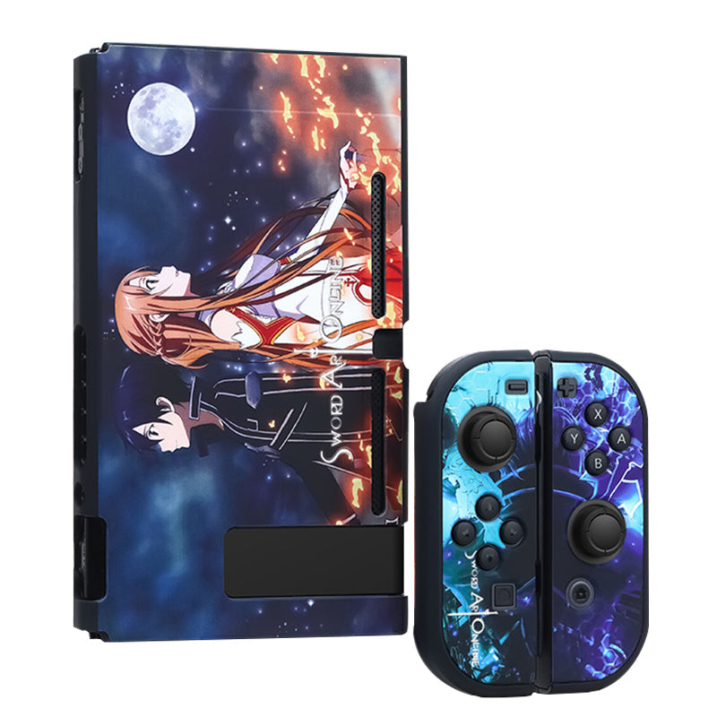 Sword Art Online Themed Protective Case for Nintendo Switch - Level Up Your Gaming Style!