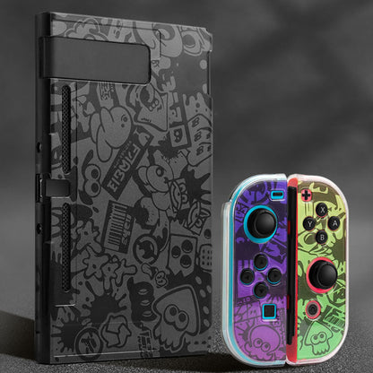 Splatoon 3 Inspired Protective Case for Nintendo Switch - Game-Themed Fun!