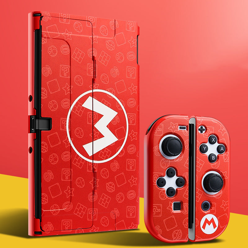 Super Mario Bros-Themed Protective Case for Nintendo Switch OLED - Level Up Your Gaming Experience!