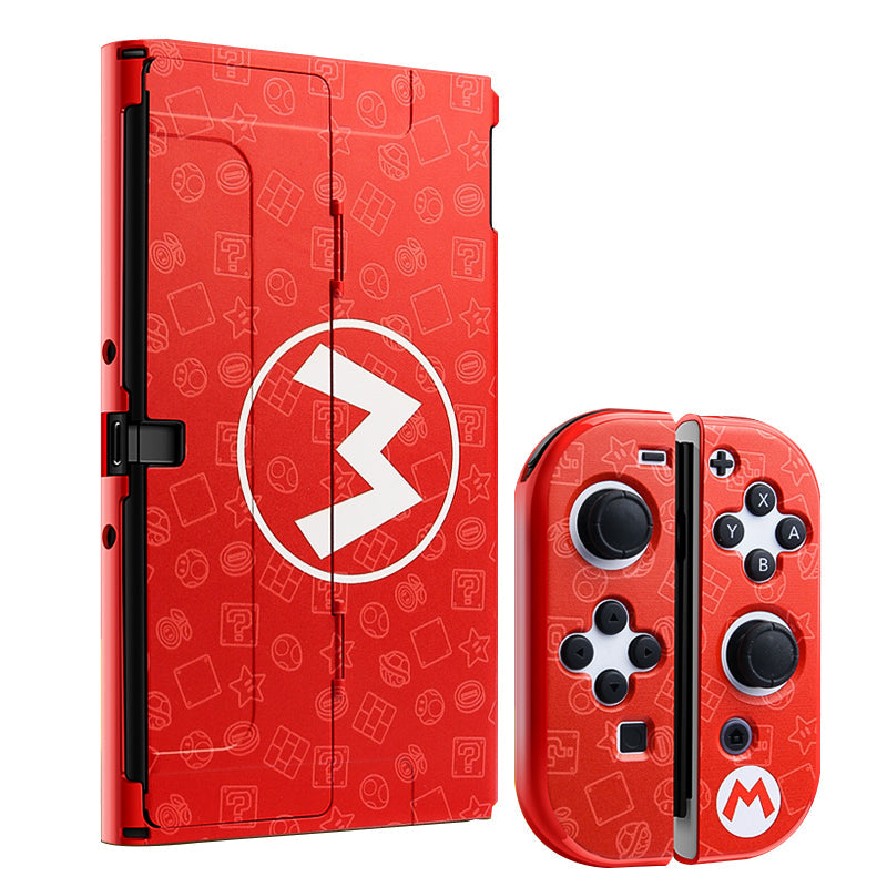 Super Mario Bros-Themed Protective Case for Nintendo Switch OLED - Level Up Your Gaming Experience!