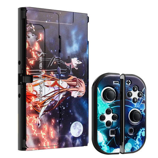 Limited Edition Sword Art Online Protective Case for Nintendo Switch OLED – Perfect for Gamers!