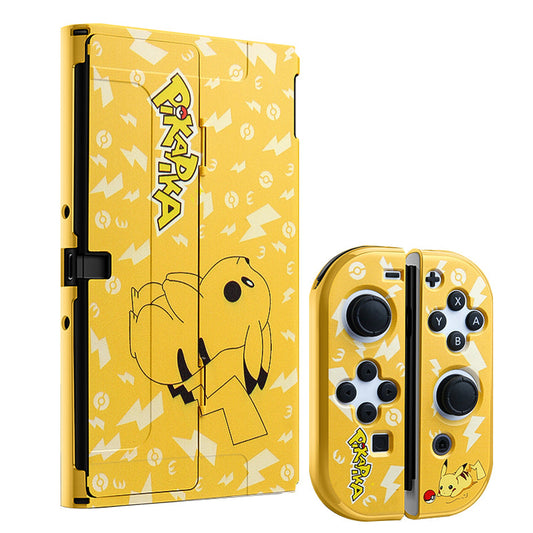 Pokémon Pikachu-Themed Protective Case for Nintendo Switch OLED - Stylish & Durable!