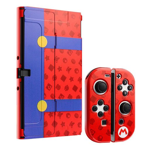 Super Mario Bros Inspired Protective Case for Nintendo Switch OLED - Ultimate Gaming Style!