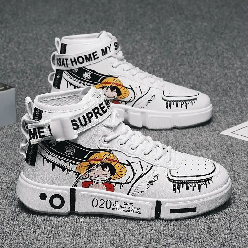 Luffy’s Adventure High Tops – Winter Edition