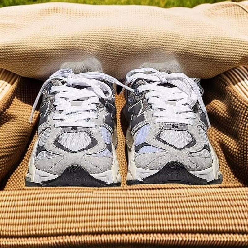 AERODYNEX™ FreshWave Lightweight Runner – Retro Mesh & Suede Training Sneaker