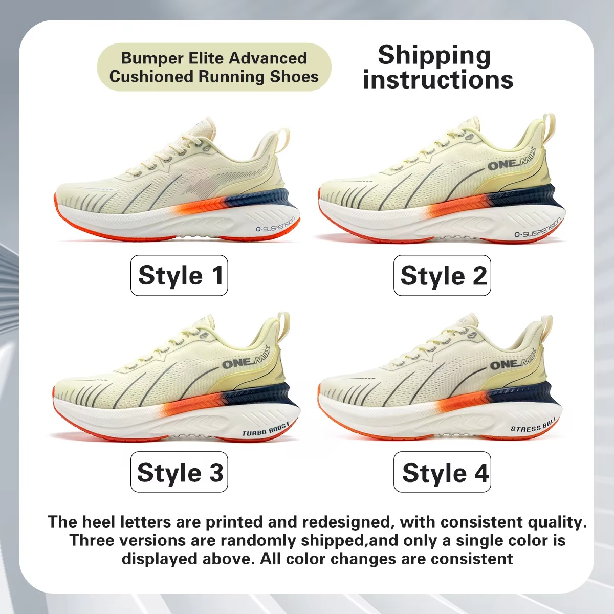 NovaSprint™ Blaze Orange Performance Runners – Max Cushion Stability Shoes