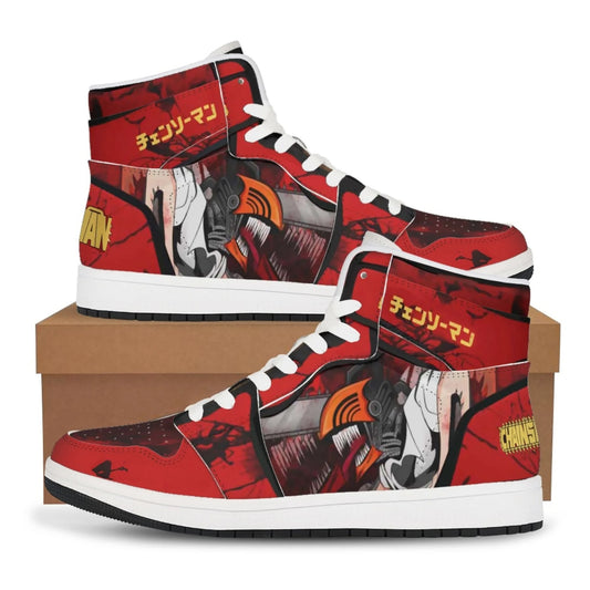 Chainsaw Man High Top Sneakers - Chainsaw Man Edition