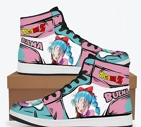 Bulma Pink High Tops – DBZ Edition