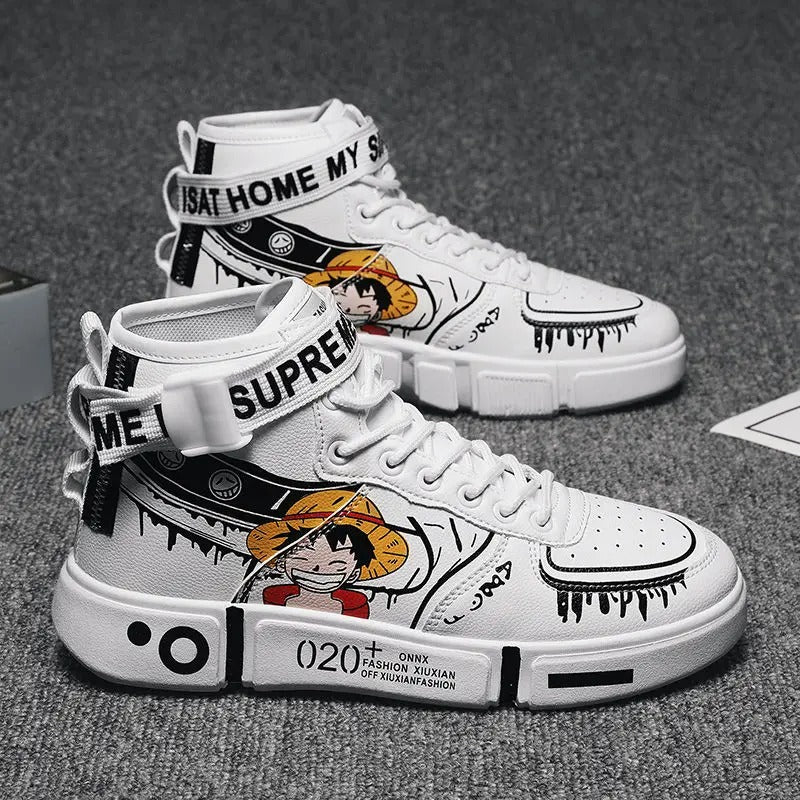 Luffy’s Adventure High Tops – Winter Edition