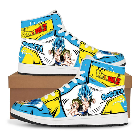 Super Saiyan Blue Gogeta High Tops – DBZ Edition