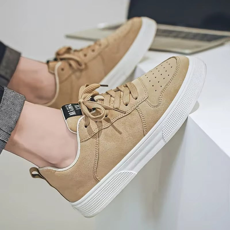 UrbanHiro SoftStep Retro Court Suede Sneakers