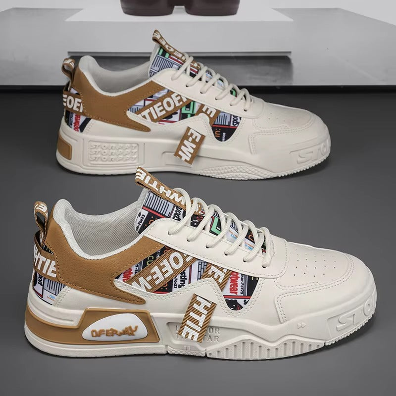 AEROFORM™ FluxPanel Retro-Tech Chunky Sneakers | Breathable Casual Streetwear Shoes