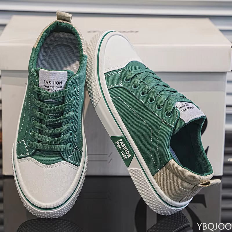 StrideCraft AireFlex Canvas Skate-Style Low-Top