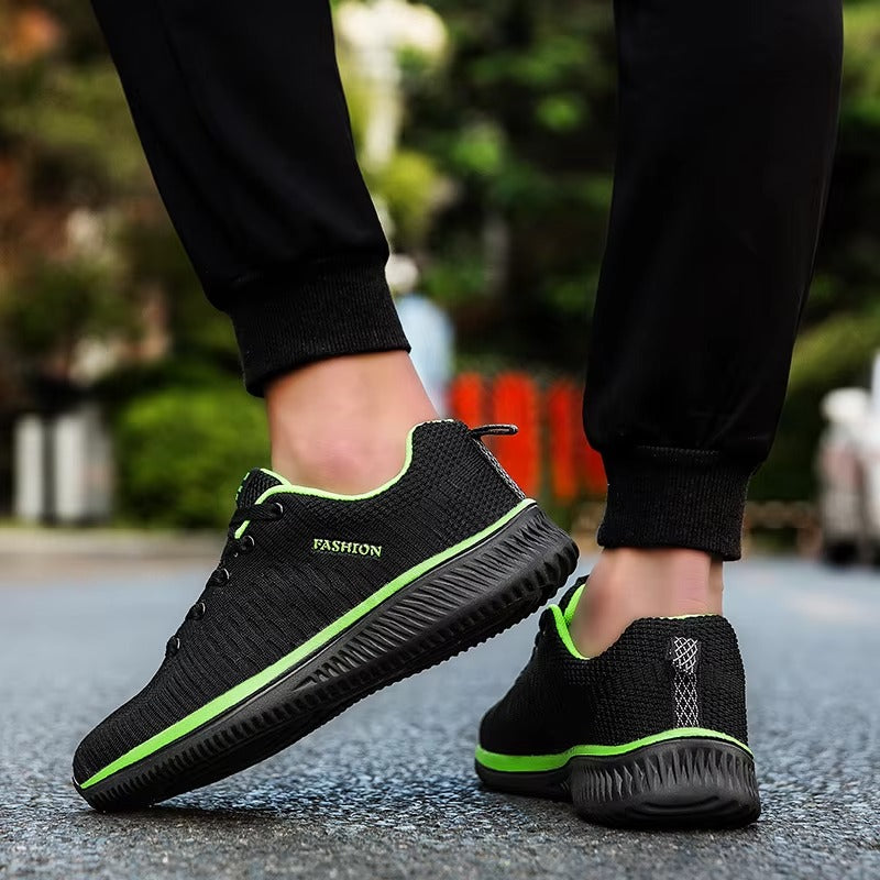 Men’s Lightweight Mesh Running Sneakers | Breathable Sport & Casual Trainers
