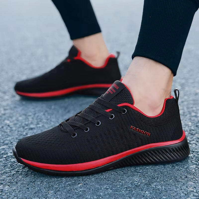 Men’s Lightweight Mesh Running Sneakers | Breathable Sport & Casual Trainers