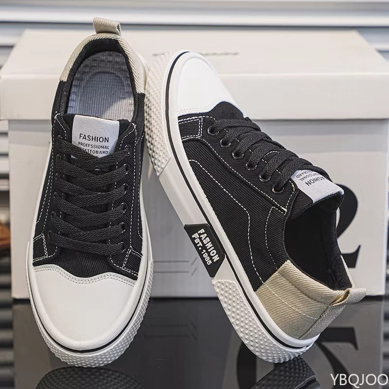 StrideCraft AireFlex Canvas Skate-Style Low-Top