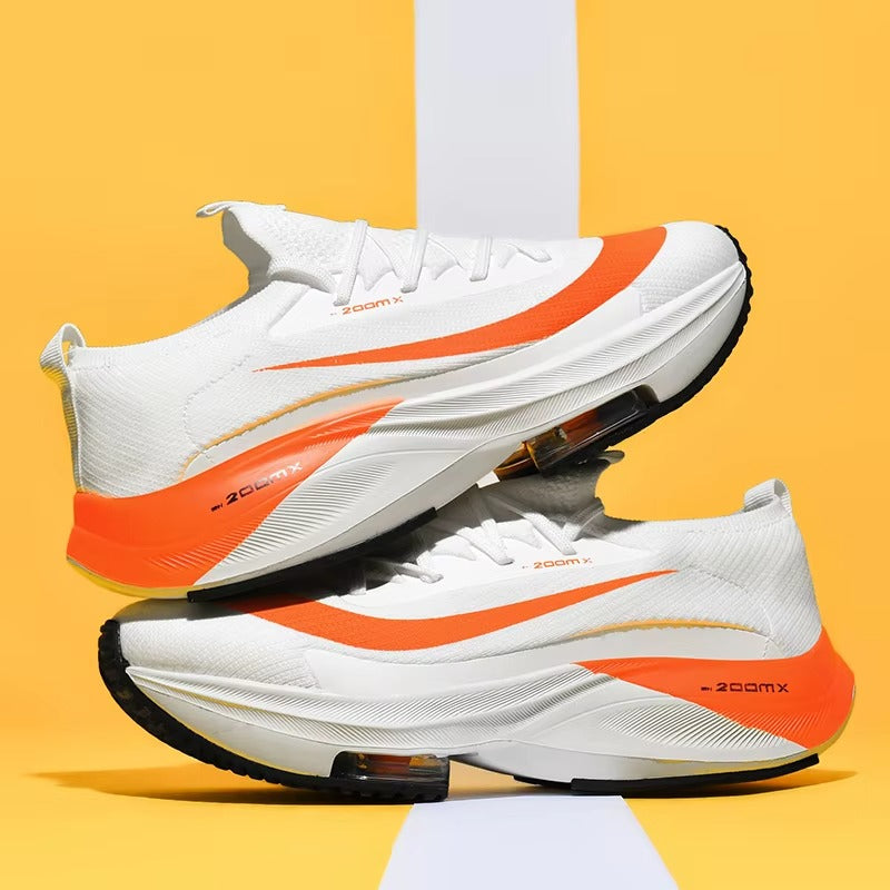 AeroFlux Velocity Knit Racer | Lightweight Cushion Running Sneakers for Men