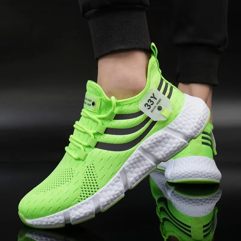 STRYDO™ FlexKnit Lite Runner | Breathable Lightweight Mesh Men’s Sport Sneakers