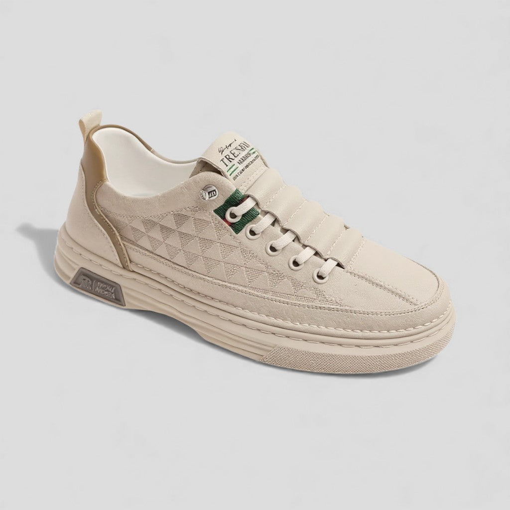 Aeroset™ Urban Luxe Retro Trainer – Diamond Mesh Suede