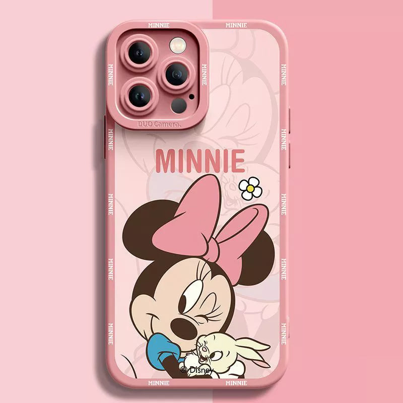 Disney-Inspired Silicone Phone Case for iPhone Series