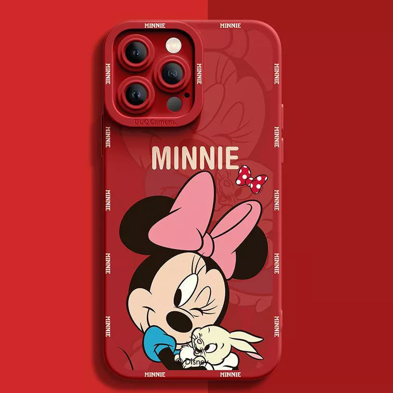 Disney-Inspired Silicone Phone Case for iPhone Series