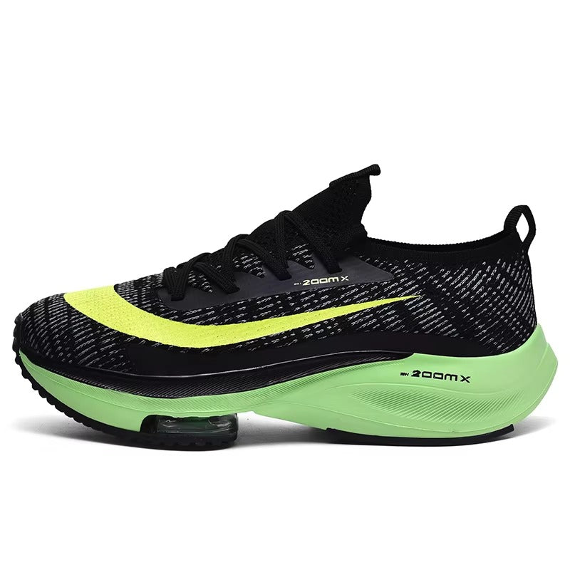 AeroFlux Velocity Knit Racer | Lightweight Cushion Running Sneakers for Men