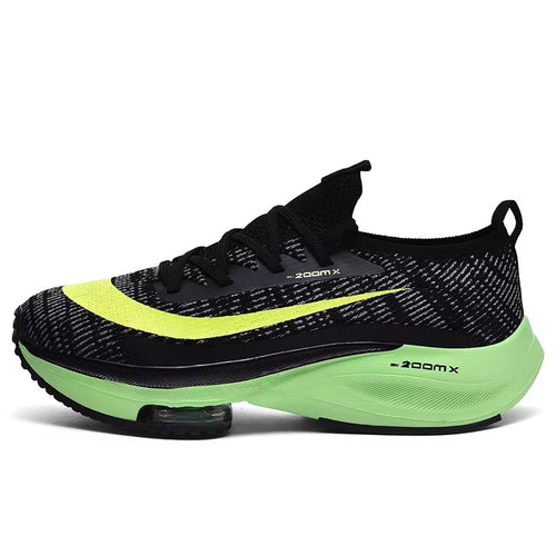 AeroFlux Velocity Knit Racer | Lightweight Cushion Running Sneakers for Men