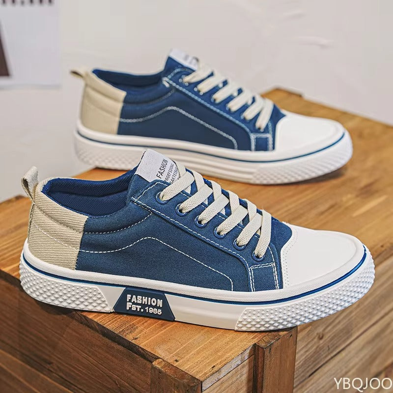 StrideCraft AireFlex Canvas Skate-Style Low-Top